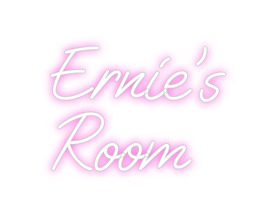 Custom Neon: Ernie's
Room