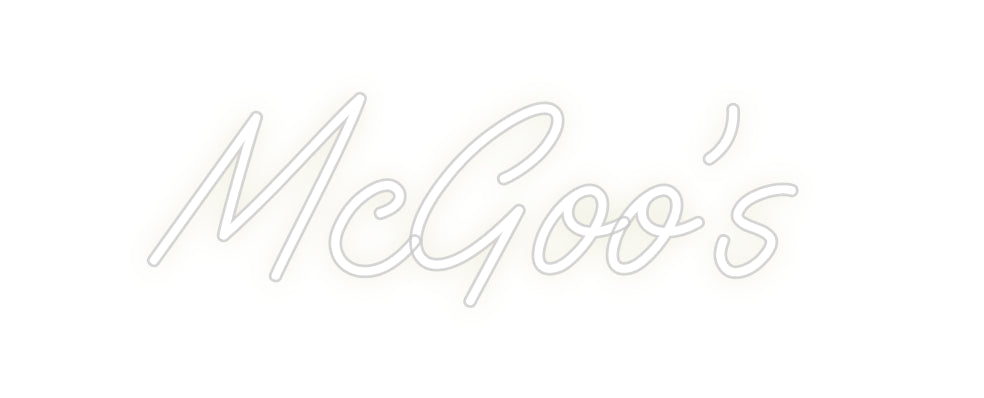 Custom Neon: McGoo’s