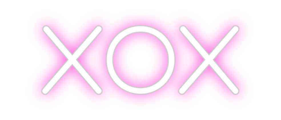 Custom Neon: XOX