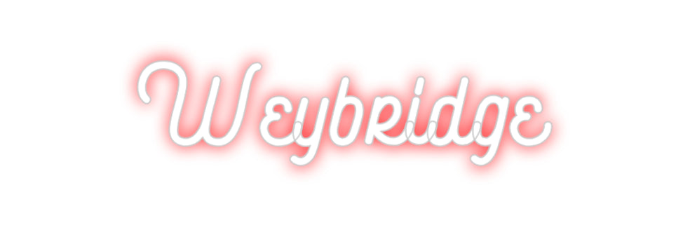 Custom Neon: Weybridge