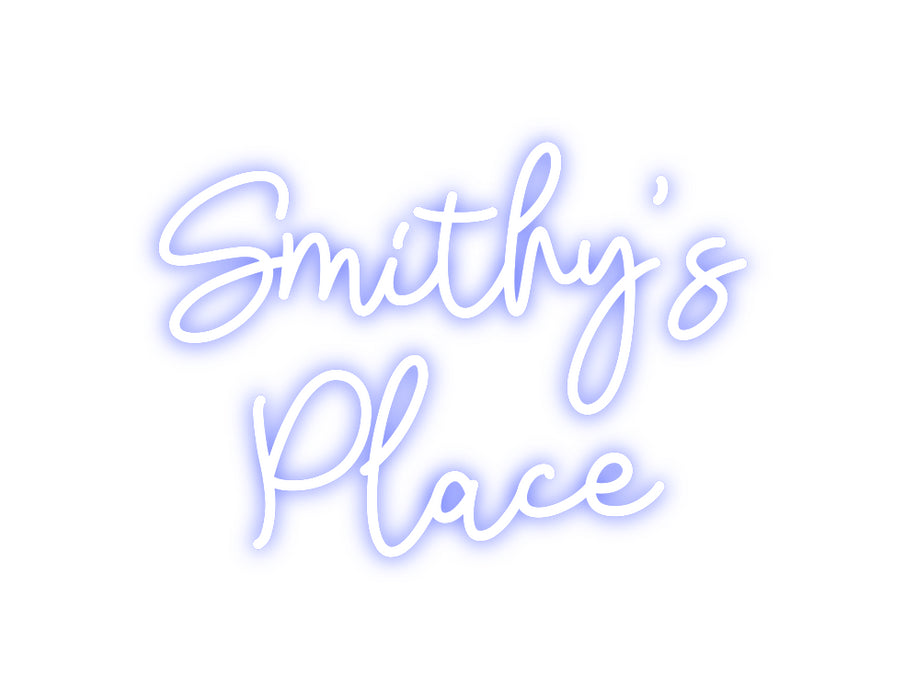 Custom Neon: Smithy’s
Place