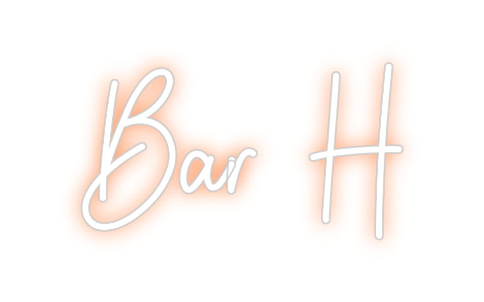 Custom Neon: Bar H