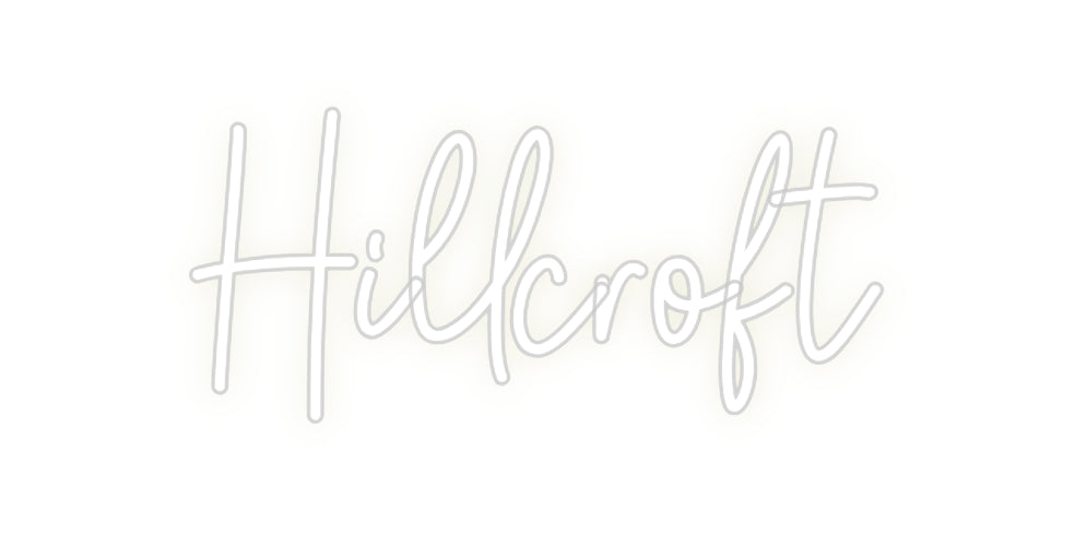 Custom Neon: Hillcroft
