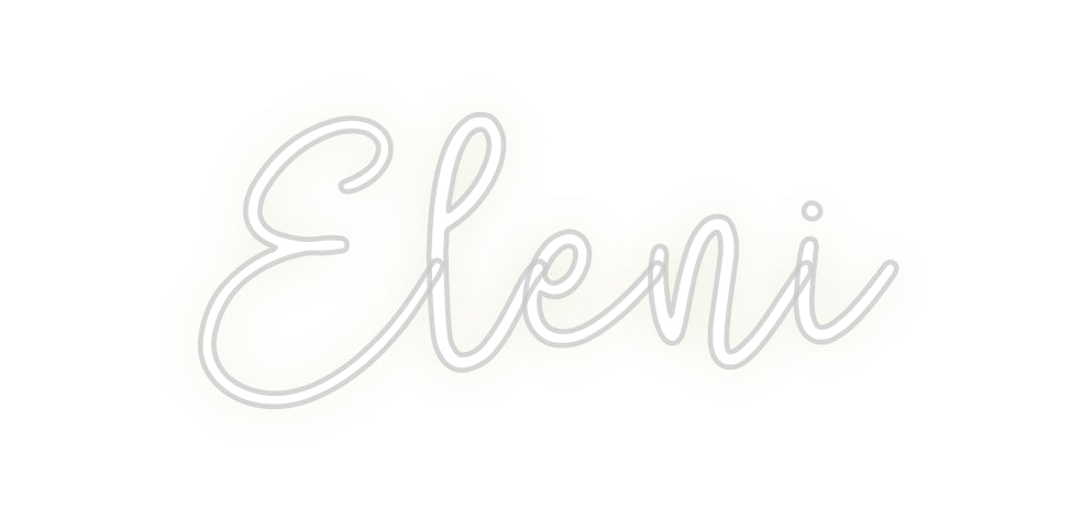 Custom Neon: Eleni