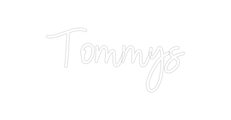Custom Neon: Tommys
