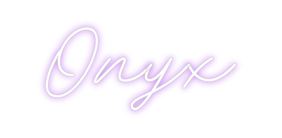 Custom Neon: Onyx