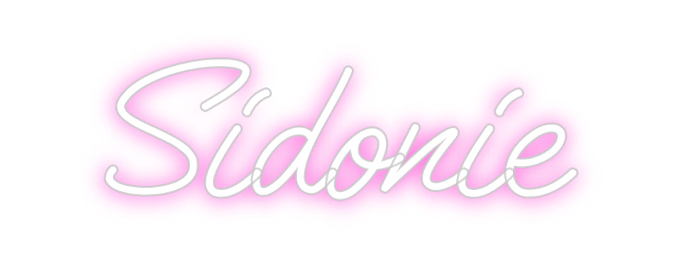 Custom Neon: Sidonie