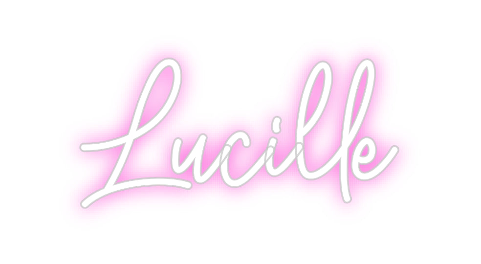 Custom Neon: Lucille