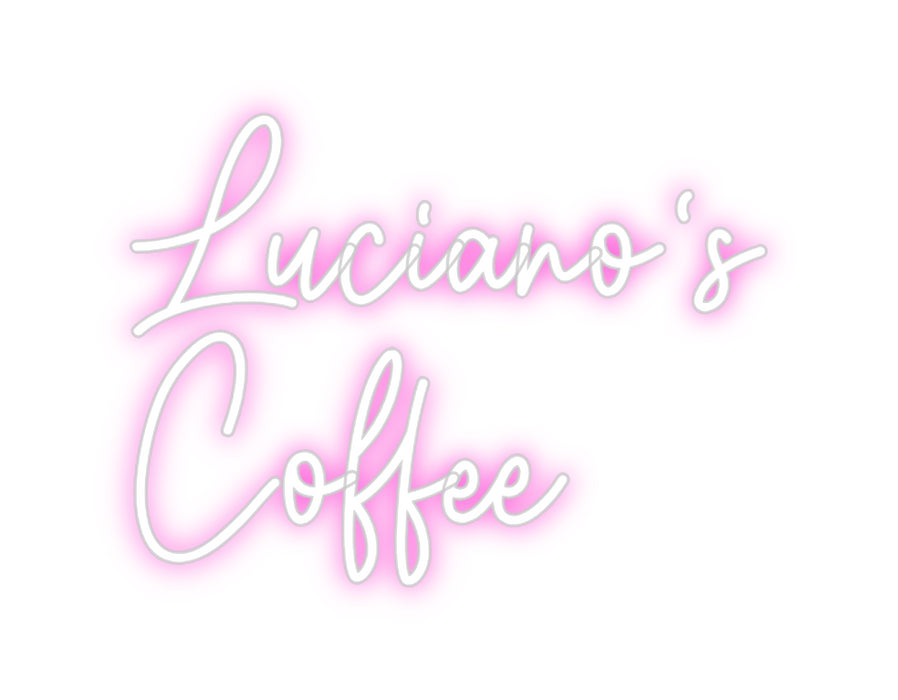 Custom Neon: Luciano's 
 ...