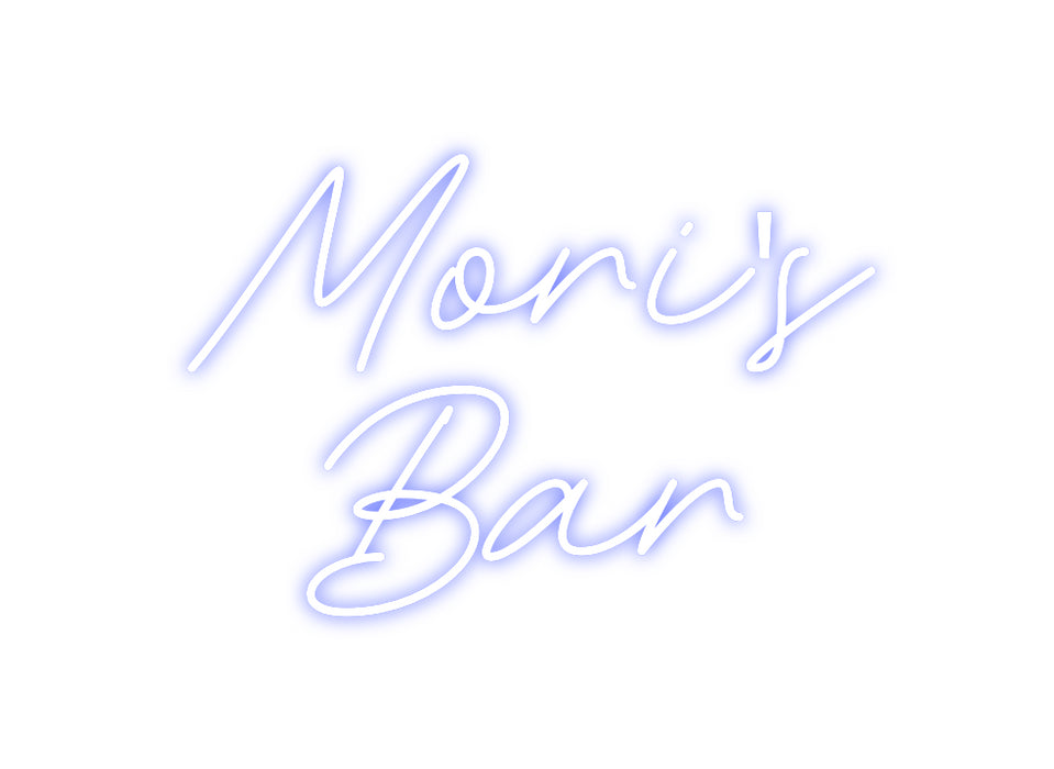 Custom Neon: Mori's
Bar