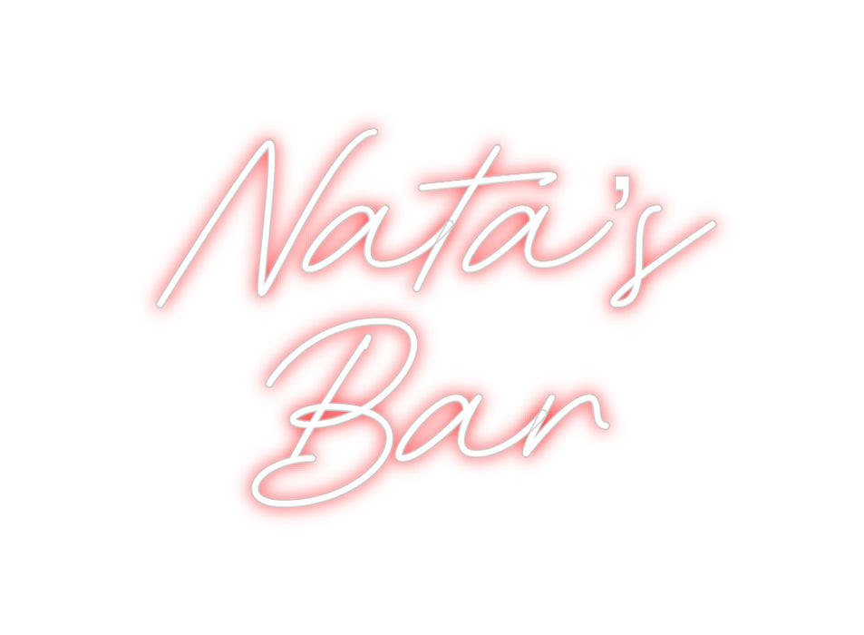 Custom Neon: Nata’s
Bar