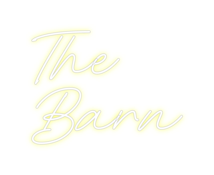 Custom Neon: The
Barn