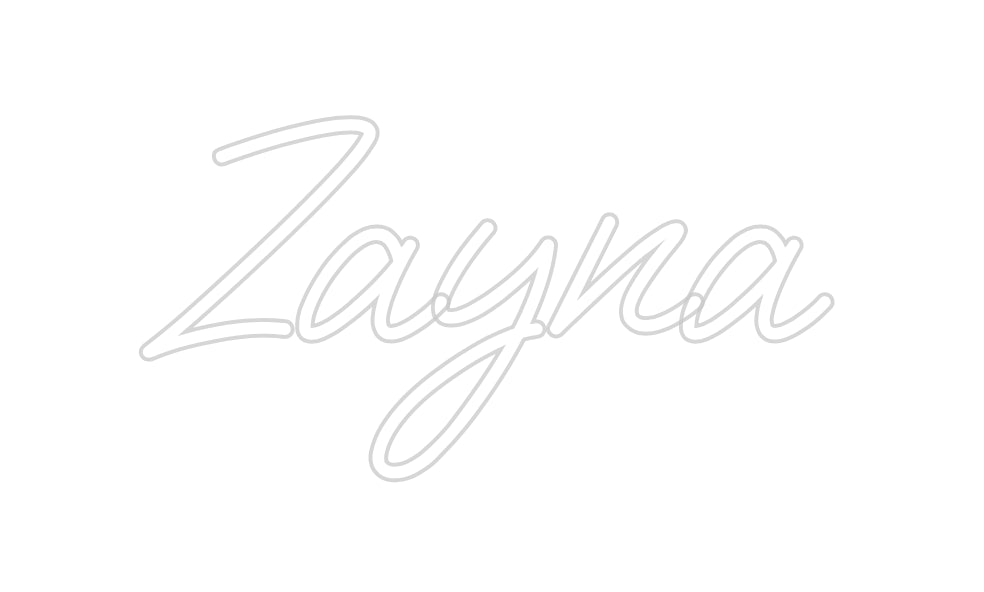 Custom Neon: Zayna