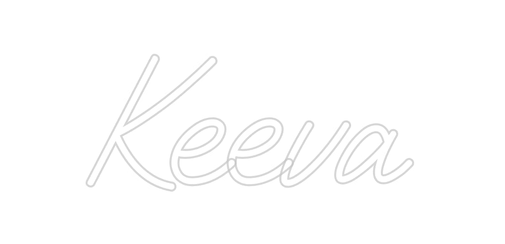 Custom Neon: Keeva