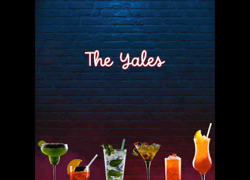 Custom Bar Neon: The Yales