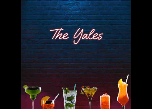 Custom Bar Neon: The Yales