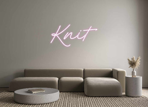 Custom Neon: Knit