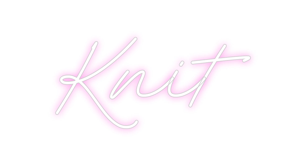 Custom Neon: Knit
