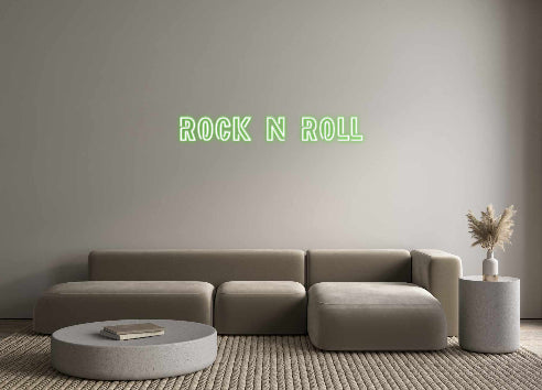 Custom Neon: Rock N Roll