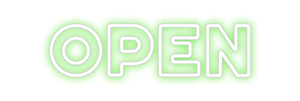 Custom Neon: OPEN