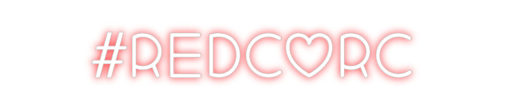 Custom Neon: #REDCORC