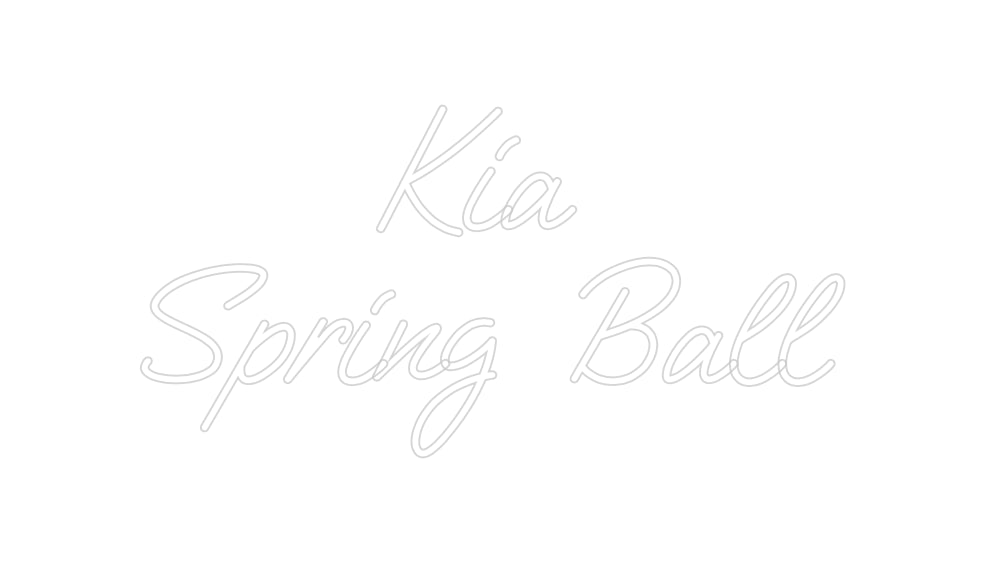 Custom Neon: Kia 
Spring ...