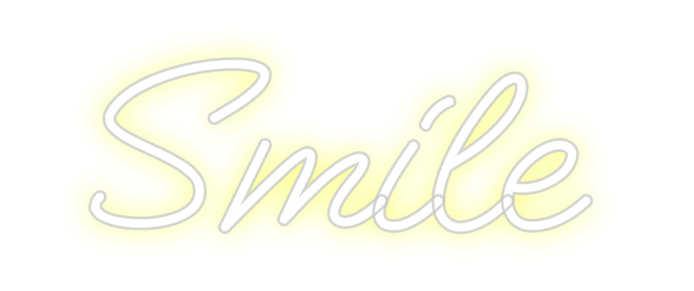 Custom Neon: Smile