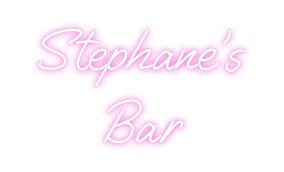 Custom Neon: Stephane's 
...