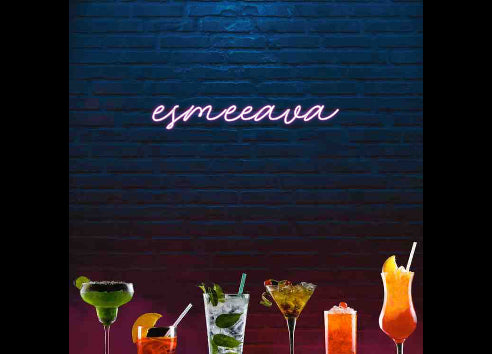 Custom Bar Neon: esmeeava