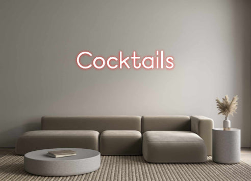 Custom Neon: Cocktails