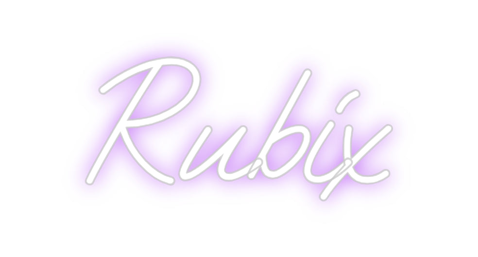 Custom Neon: Rubix