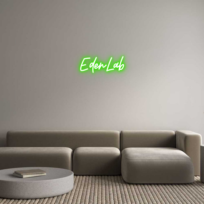 Custom Neon: EdenLab