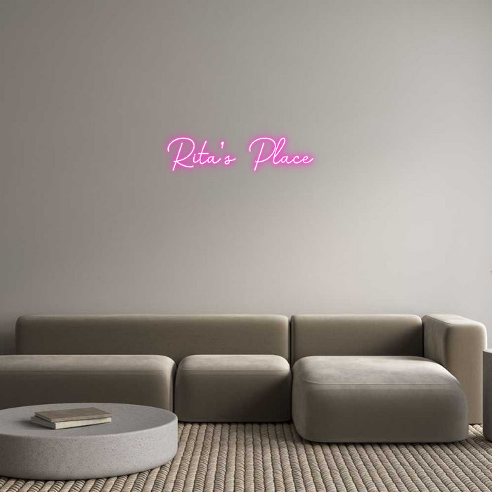 Custom Neon: Rita’s Place