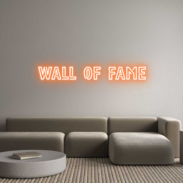 Custom Neon: Wall of Fame