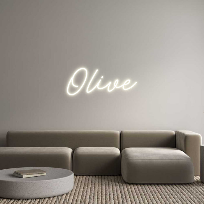Custom Neon: Olive