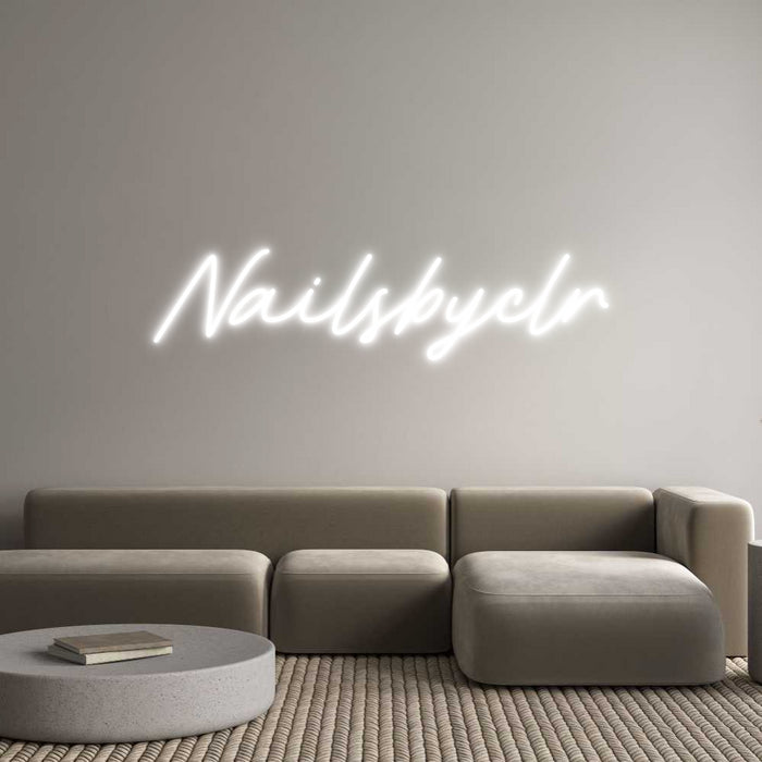 Custom Neon: Nailsbyclr