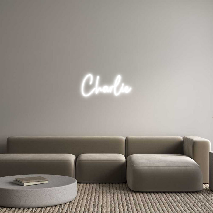 Custom Neon: Charlie