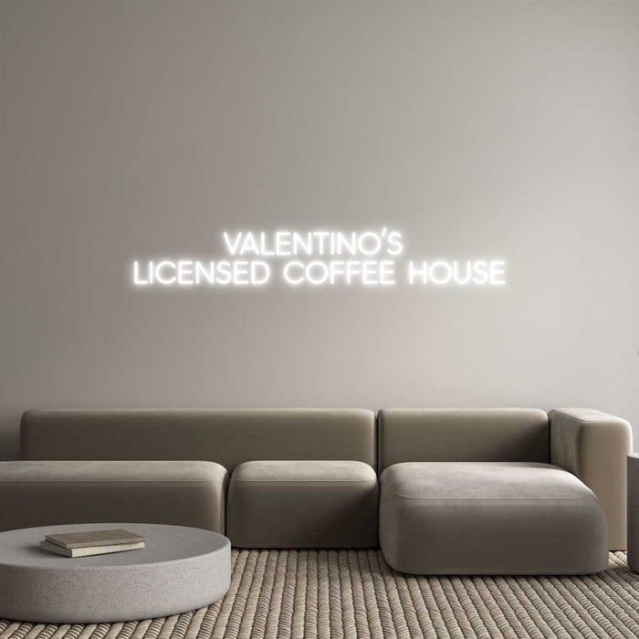 Custom Neon: Valentino’s 
...