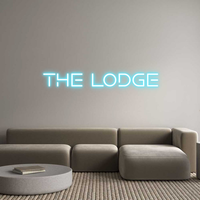 Custom Neon: The Lodge
