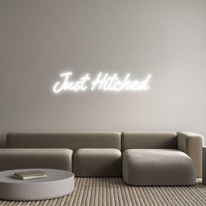 Custom Neon: Just Hitched