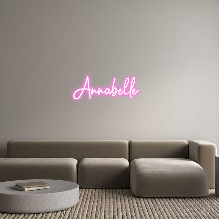 Custom Neon: Annabelle