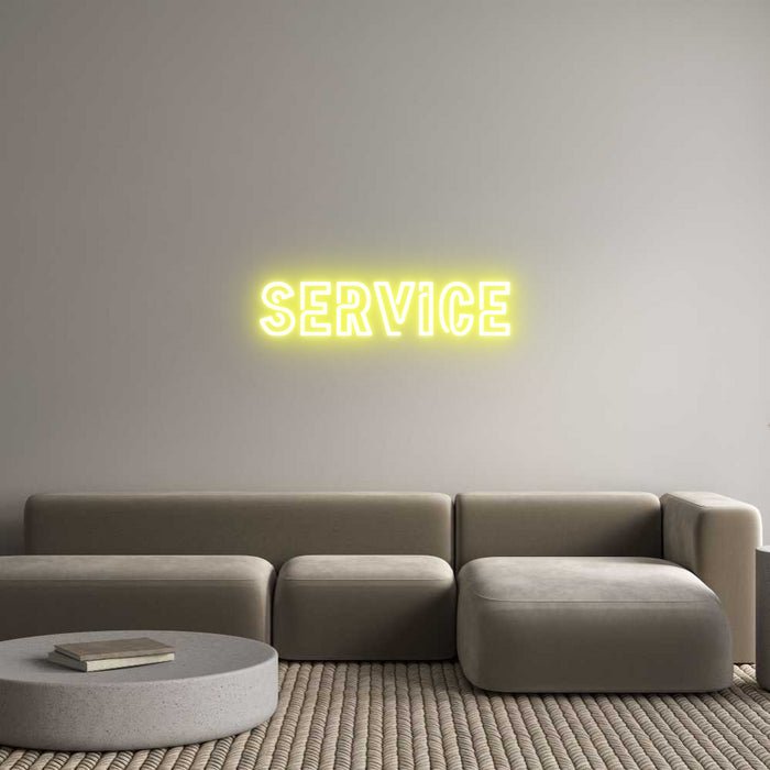 Custom Neon: SERVICE