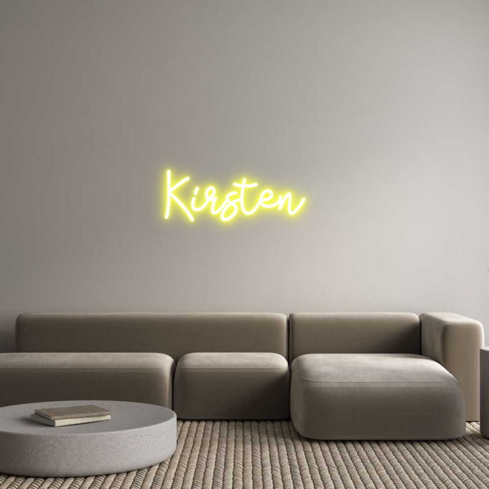 Custom Neon: Kirsten