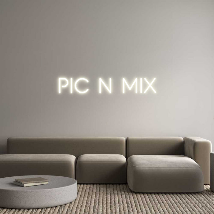 Custom Neon: Pic n Mix
