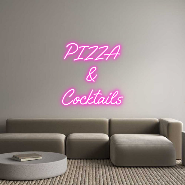 Custom Neon: PIZZA
&
Coc...