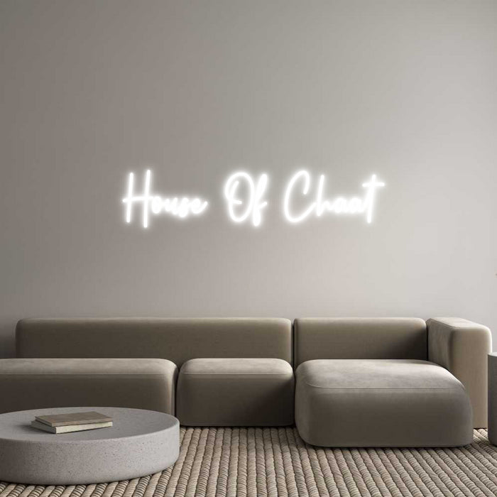 Custom Neon: House Of Chaat