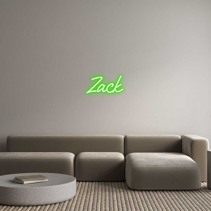 Custom Neon: Zack