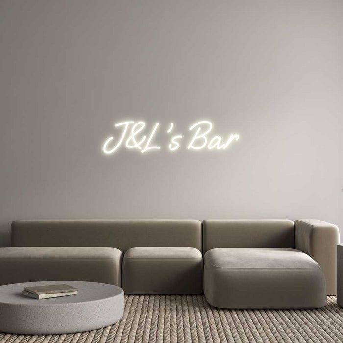 Custom Neon: J&L’s Bar