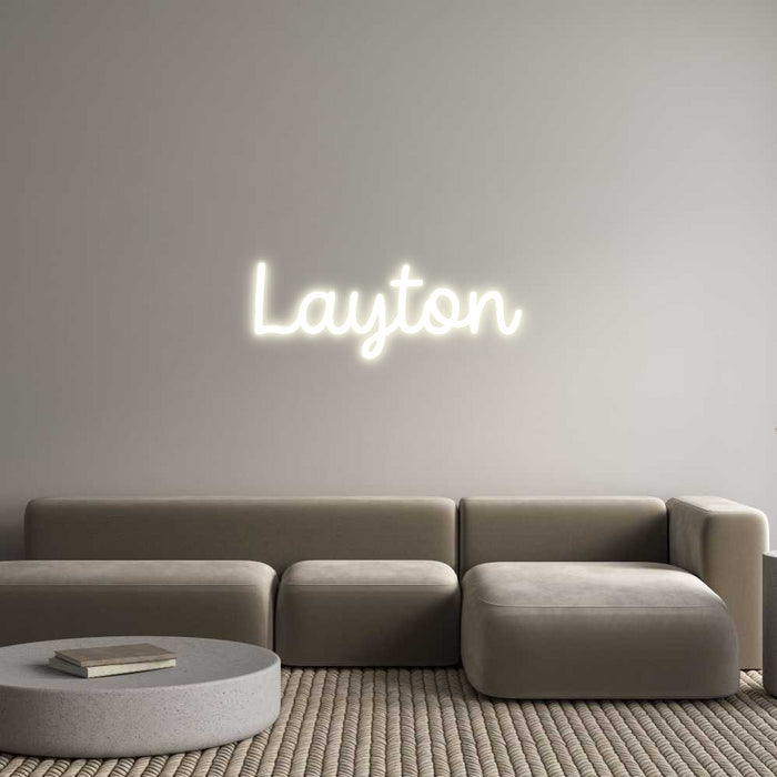 Custom Neon: Layton