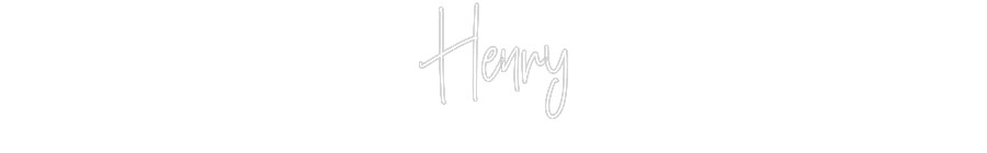 Custom Neon: Henry